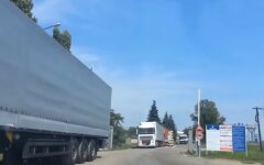 Очередь на границе Украины с Венгрией,КПП "Тиса",КПП "Дьяково",КПП "Лужанка"
