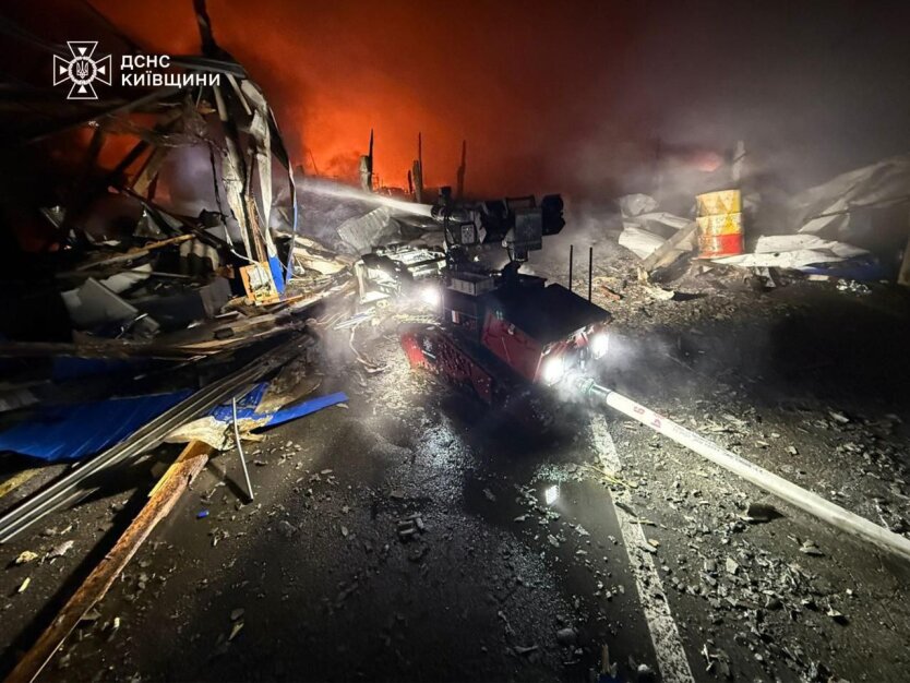 Удар по Киеву