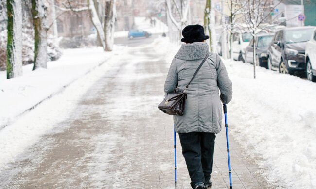 Пенсионеры в Украине