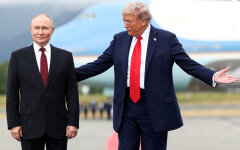 Путин и Дональд Трамп на Аляске