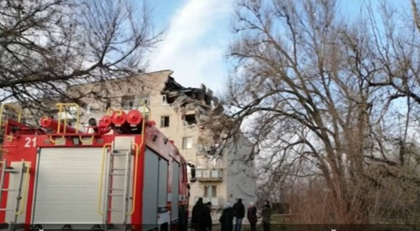 взрыв газа в жилом доме, Новая Одесса