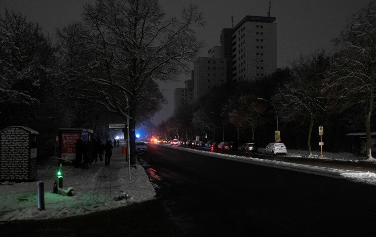 Блэкаут в Берлине / Фото: REUTERS/Axel Schmidt