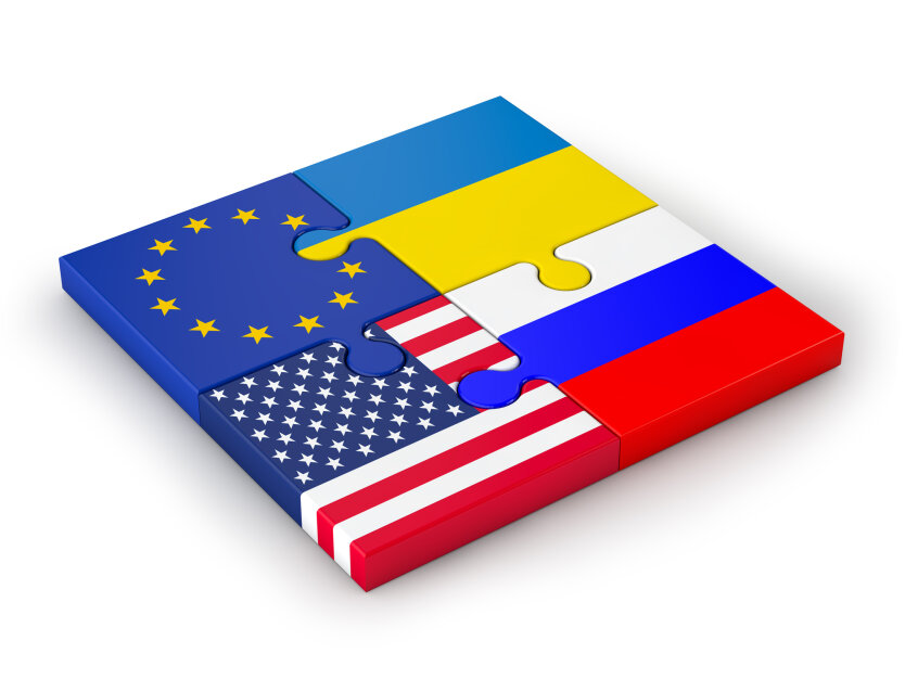 Украина, ЕС, США, Россия