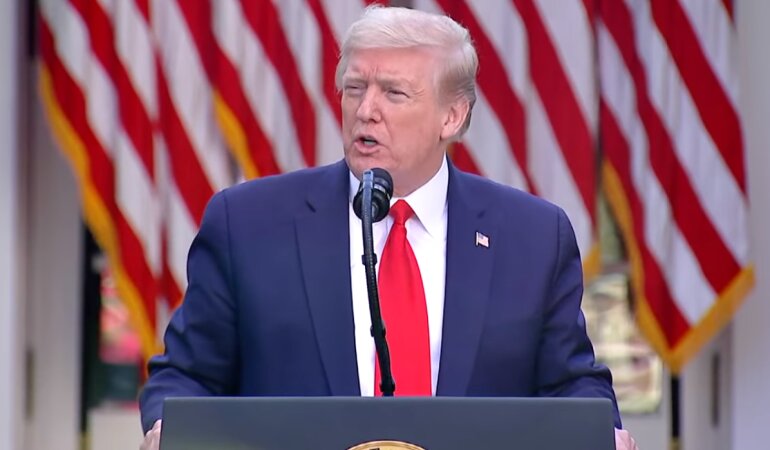 Президент США Дональд Трамп