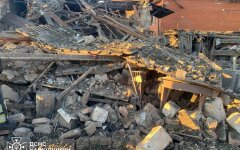 Удар окупантів по Харківщині / Фото: Телеграм МВС