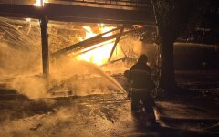 Пожар на Кременчугском НПЗ