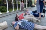 Протест матерей украинских военных на Банковой