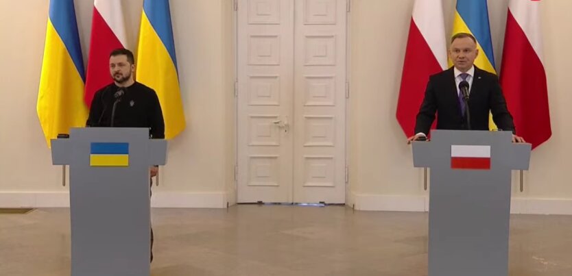 Зеленський домовився з Дудою про надання Україні нового потужного оборонного пакета
