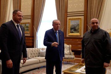 Андрій Єрмак, Реджеп Ердоган і Рустем Умєров