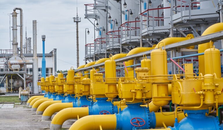 Добыча газа в Украине