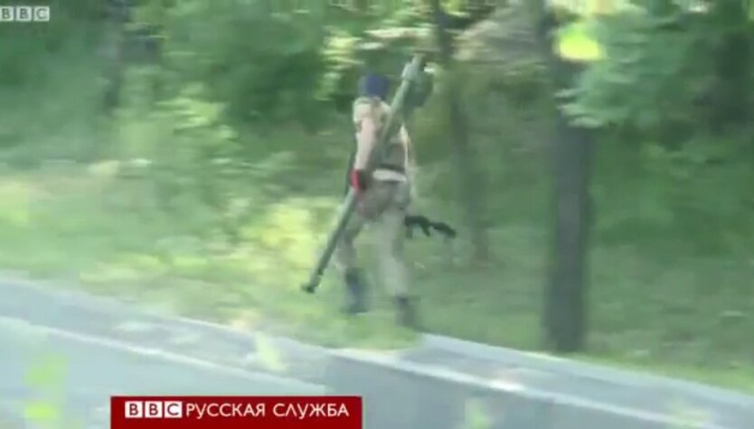 ПЗРК типа Игла у ополченцев (Донецк 26.05.2014)