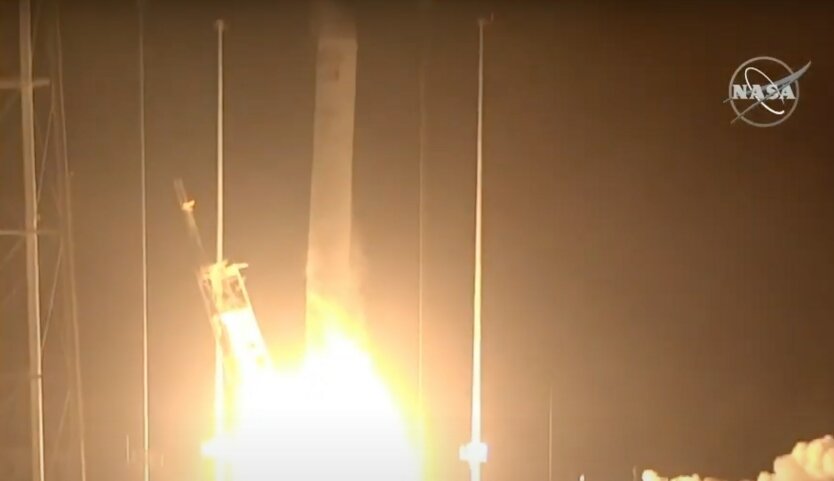 Запуск ракета "Антарес"