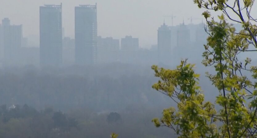 Загрязнение воздуха, Киев
