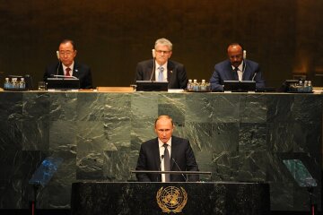 Владимир Путин в ООН
