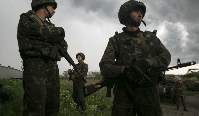 Украинские солдаты