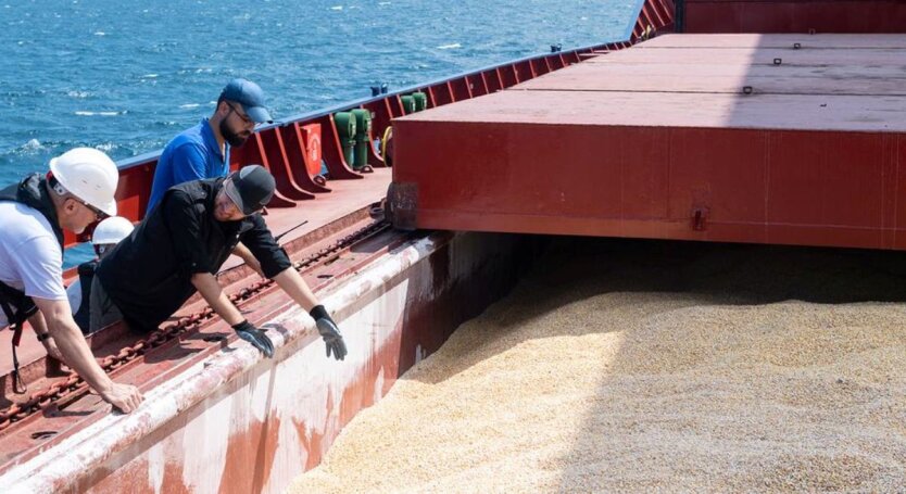 Експорт українського зерна