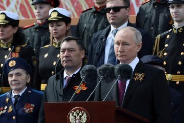 Владимир Путин, военный преступник в Москве