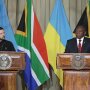 Володимир Зеленський і Сіріл Рамафоса