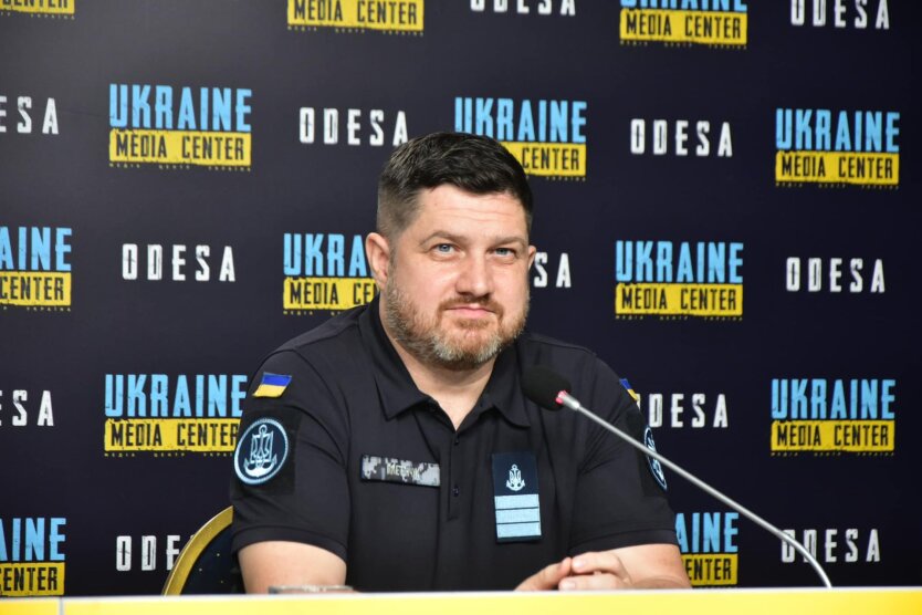 Спикер ВМС Украины Дмитрий Плетенчук