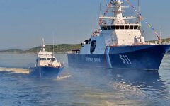 Береговая охрана РФ, украинские моряки, провокация