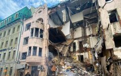 Разрушения в историческом центре Харькова из-за варварских обстрелов России