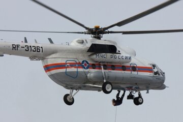 В России пропал вертолет Ми-8