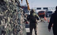 Блокпости у Києві