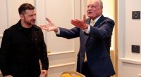 Владимир Зеленский и Кит Келлог