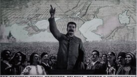 Йосип Сталін на радянському плакаті