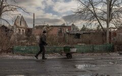 Окуповане місто Лиман на Донеччині, 21.01.24 Джерело: Роман Піліпей / AFP /Scanpix