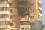 Обломки российской ракеты повредили многоэтажку в Киеве