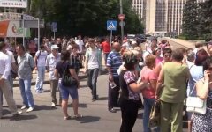 донецк митинг против