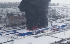 "Эпицентр" в Первомайске загорелся из-за поджога