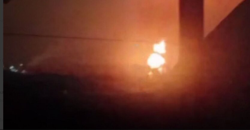 Пожар на НПЗ в РФ