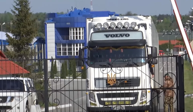 Блокада на кордоні з Польщею