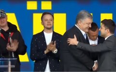 Зеленский и Порошенко