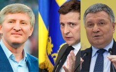 Ринат Ахметов, Владимир Зеленский и Арсен Аваков