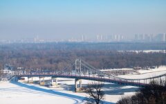 Зима в Киеве, зима в Украине, морозы в Киеве