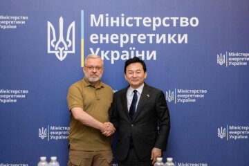 Герман Галущенко і Вон Хі Рьонг