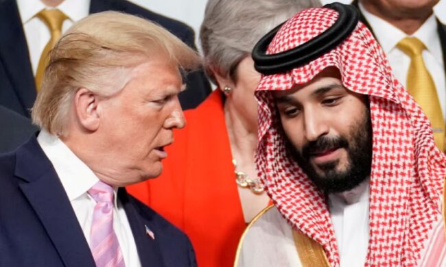 Дональд Трамп і принц Мохаммед