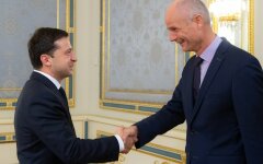 Владимир Зеленский и Стефан Блок