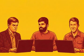 Майкл Бьюрри, Дваркеш Патель, и Джек Кларк