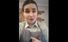 Ветераны АТО напомнили клиентке кафе о войне с Путиным