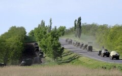 В направлении Беларуси зафиксировали колонну военной техники