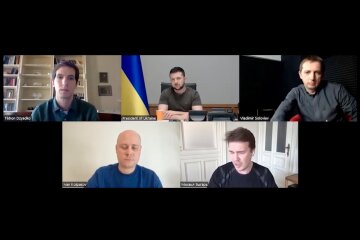 Владимир Зеленский дал интервью российским журналистам