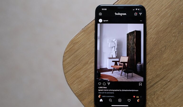 Dark Mode Instagram