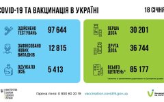 Статистика по коронавирусу на утро 19 января, коронавирус в Украине