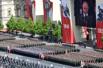 Парад у Москві 9 травня / Фото: Maxim Bogodvid/Host agency RIA Novosti/Handout via REUTERS