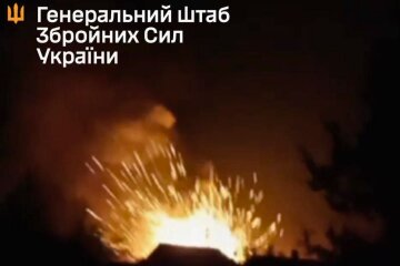 Генштаб ЗСУ повідомив про успішну атаку на базу зберігання БПЛА "Шахед"