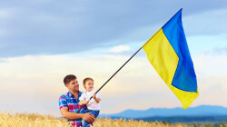 Украина. Флаг Украины